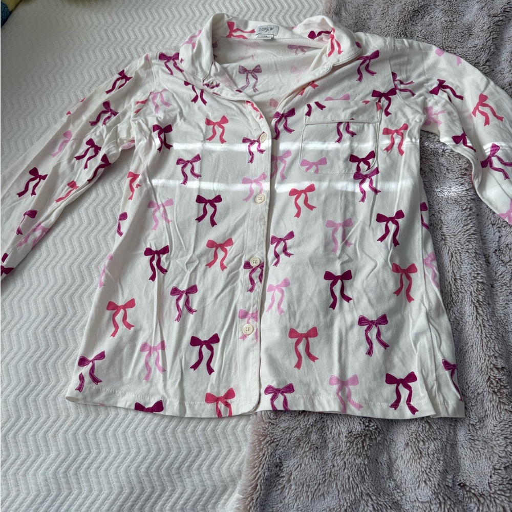Women’s Pajamas with Pink and Purple Bow Print